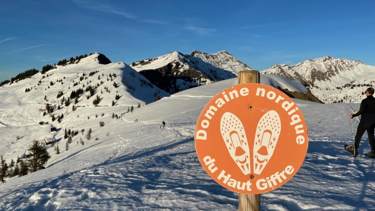 Chalet*** Au Pied D'Une Prairie Face A La Montagne Sixt المظهر الخارجي الصورة